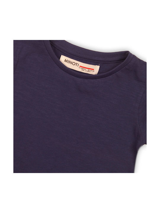 Minoti Kinder-T-Shirt Lila