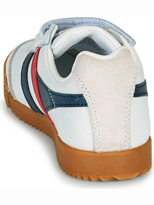 Kids Sneakers with Scratch White