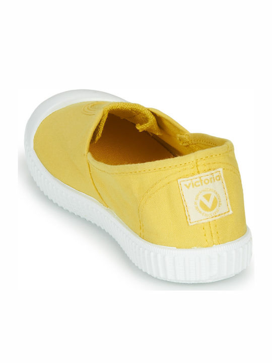 Încălțăminte sport Joasa pentru copii Slip-on Galbene