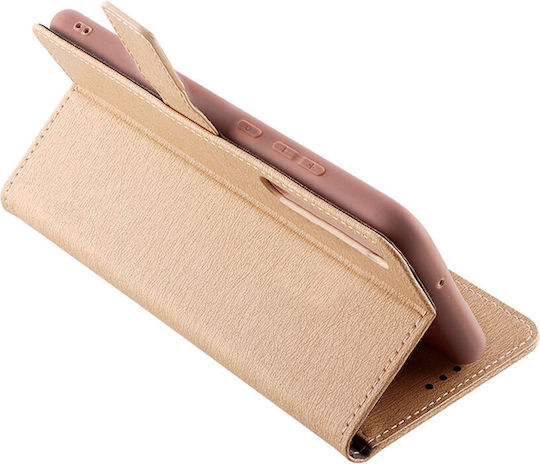 Volte-Tel Allure Magnet Brieftasche Synthetisches Leder Braun (Galaxy A73 5G)
