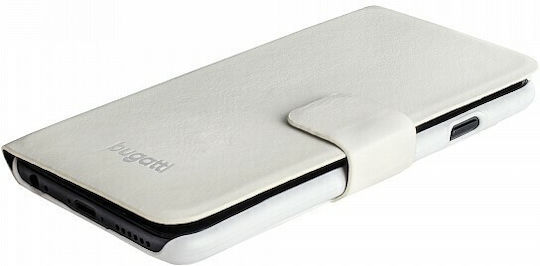 Bugatti Brieftasche Synthetisches Leder Weiß (Apple iPhone 6)