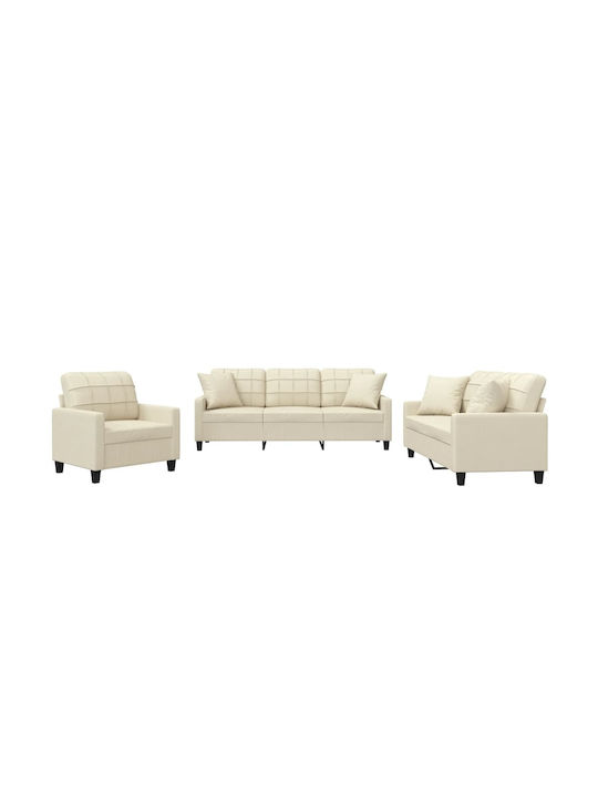 Σετ Σαλονιού 3-Seater & 2-Seater & Armchair