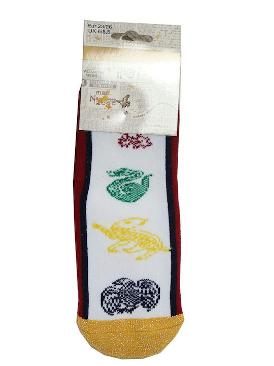Warner Bros Kids' Socks Non-Slip White
