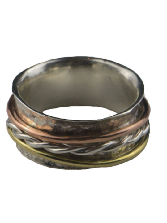Theodora's Jewellery Γυναικείο Δαχτυλίδι Βεράκι από Ασήμι