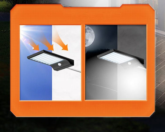 Superfire Straßen-Solarleuchte 7W mit Bewegungssensor und Fotokontakt IP54 3cmx11cmx18cmcm