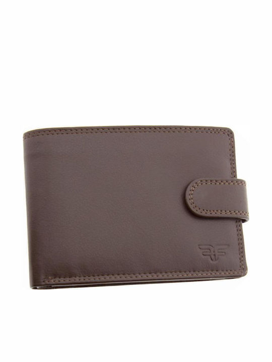 Leather Men's Wallet Classic Brown