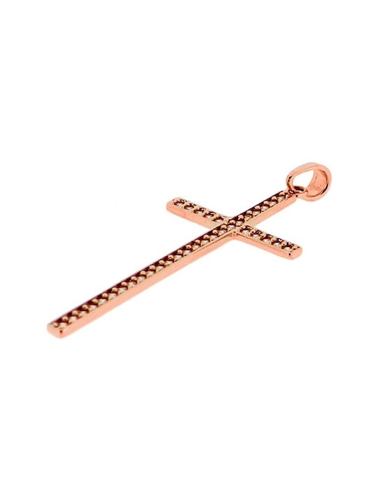 Xrisokosmima Rose Gold Plated Cross