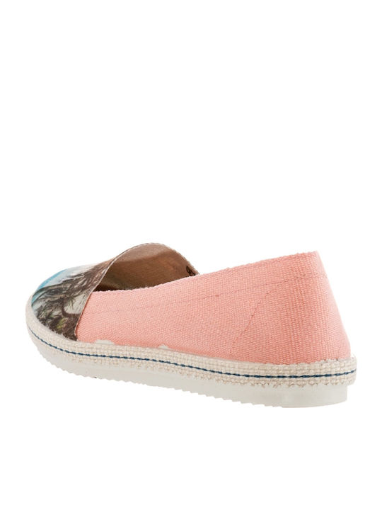 Licossi Din material textil Espadrile dama în culoarea Roz