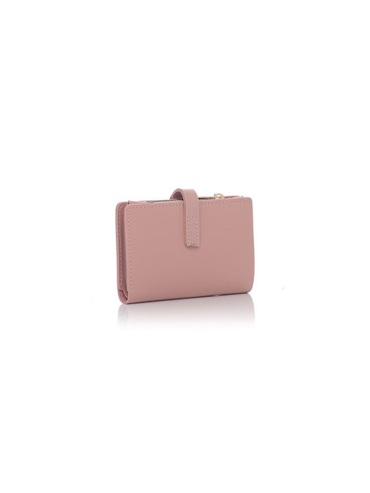 David Polo Small Women's Wallet Cards Pink