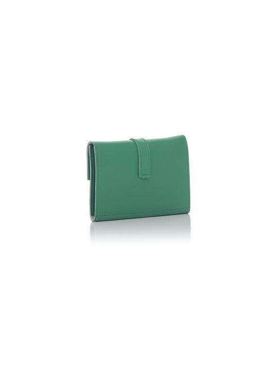 David Polo Small Women's Wallet Coins Green