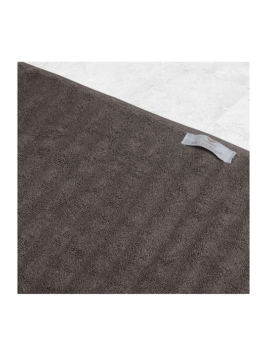 Fieldcrest Bath Mat Cotton Gray 50x70cm