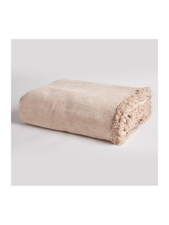 Hauz Ριχτάρι Πολυθρόνας Chenille 180x215εκ. Μπεζ