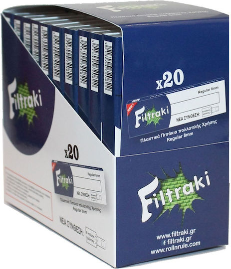 Filtraki Тръба За Цигари 8мм 10 Бройки