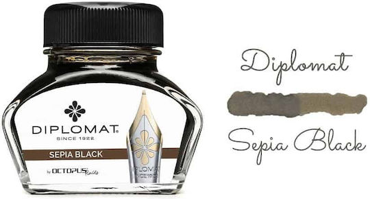 Diplomat Replacement Ink for Pen in Black color 30ml