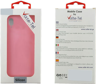 Volte-Tel Silicon Tpu Silicone Back Cover Pink (Galaxy Note 10+)