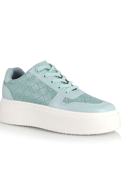 Malesa Flatforms Sneakers Green