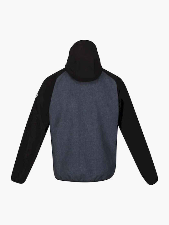 Winter Jacket Softshell Waterproof and Windproof Gray