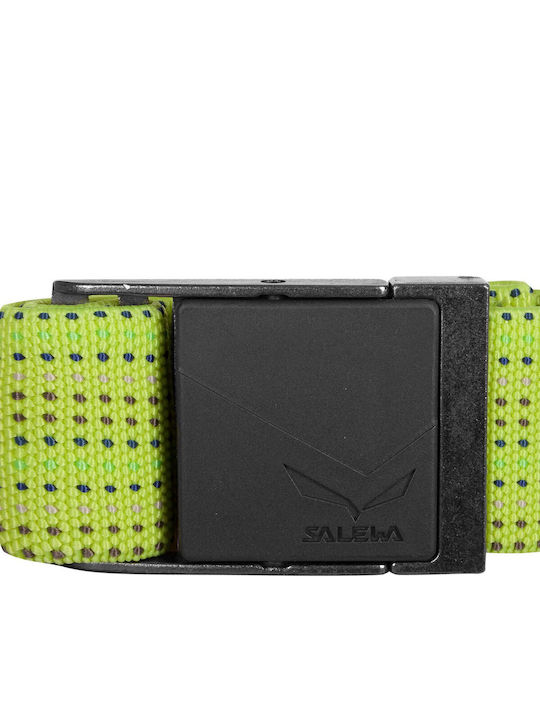 Elastic Men's Belt Fabric Webbing Belt Green