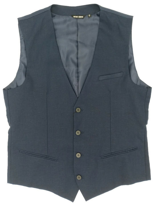 Antony Morato Men's Vest Navy Blue