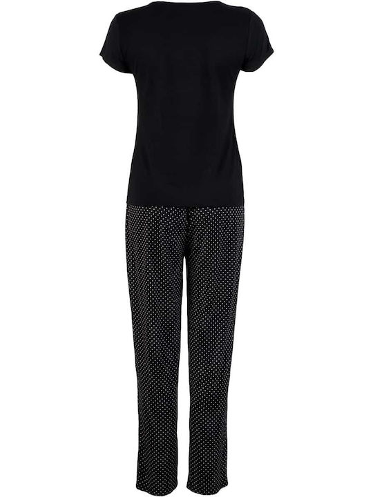 Bonatti Winter Damen Pyjama-Set Schwarz