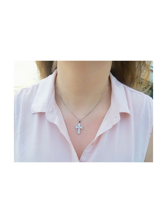 Cross from Silver with Chain