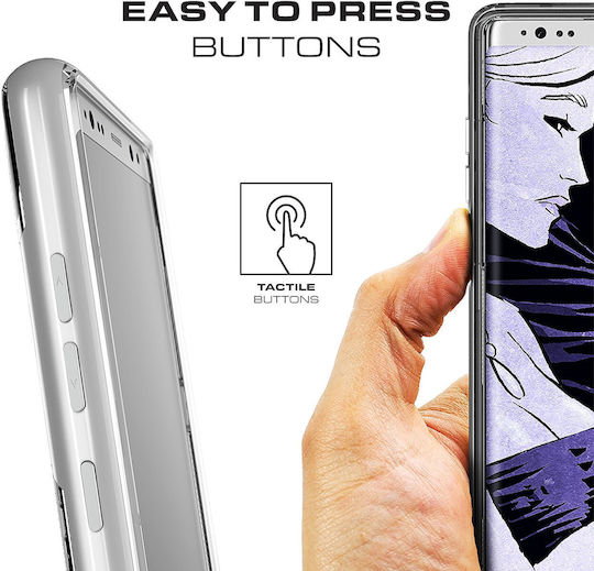 Ghostek Cloak 3 Slim Back Cover Silicone Gold (Galaxy Note 8)