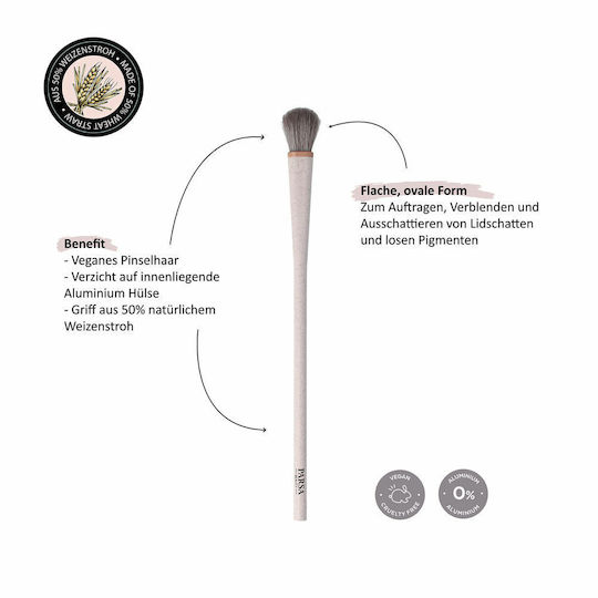Parsa Makeup Brush for Eye Shadow made of Synthetic Hair Nature Love