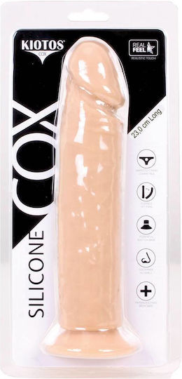Kiotos Realistic Dildo With Suction Cup Flesh 23cm