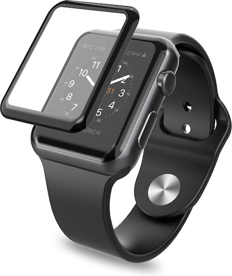 Zifriend 3d Premium Glass Full Face Apple Watch 7 41mm Full Face Tempered Glass για το Apple Watch 41mm 1τμχ