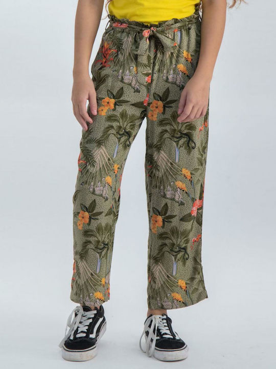 Garcia Jeans Mehrfarbig Jungle Print Pants