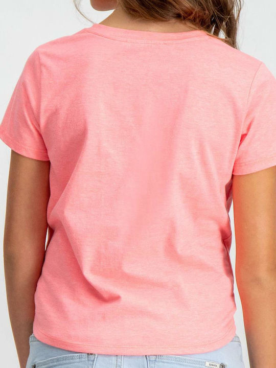 Kinder-T-Shirt Fuchsie Photo Print