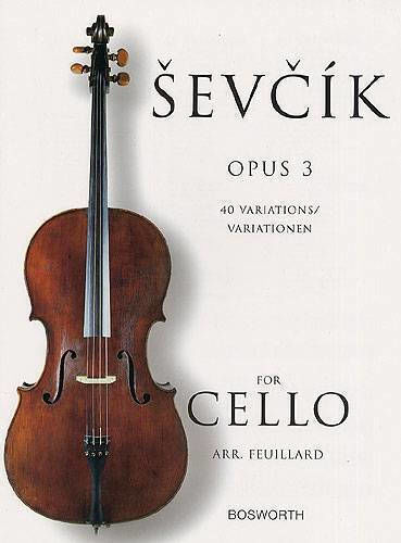 Bosworth Edition Sevcik 40 Variations Op.3 Μέθοδος Εκμάθησης για Τσέλο