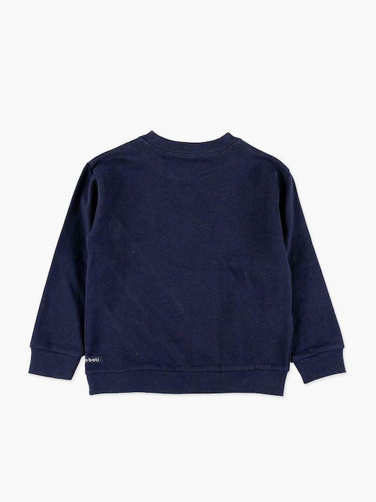 Boboli Kids Sweatshirt Blue Fleece Sweatshirt