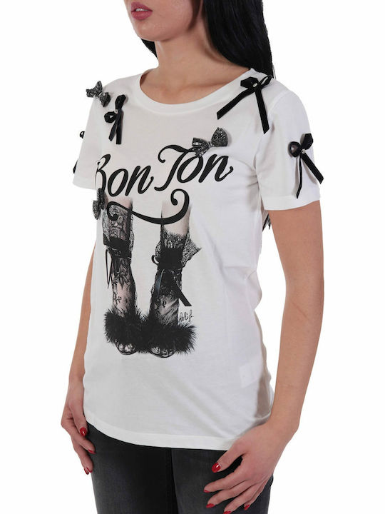 Potter Druck Legs Damen T-Shirt Weiß