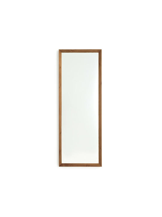 Am.Pm Andromede Boden- oder Standspiegel mit Braunen Holz Rahmen 173x69cm