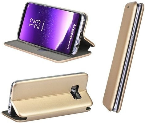 MyMobi Book Δερματίνης Χρυσό (Huawei Y5 2019 / Honor 8S)