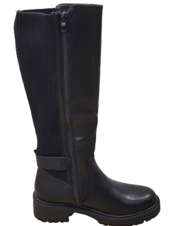 Alta Moda Women's Boots with Rubber Black