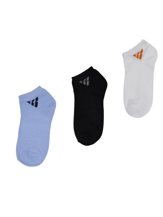 Senses Boys 3 Pack Ankle Socks Multicolour