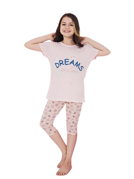 Senses Kids Pajamas Summer Pink