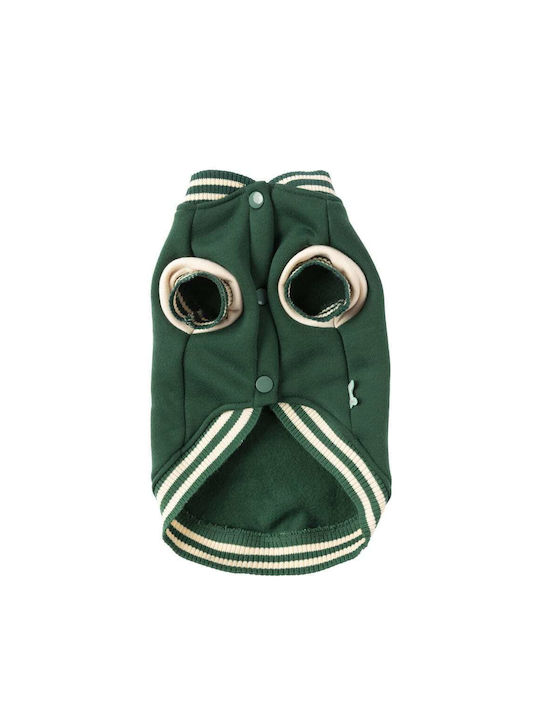 Fuzzyard Green Dog Coat Large with 70cm Back Length