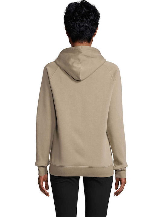 Khaki mit Kapuze