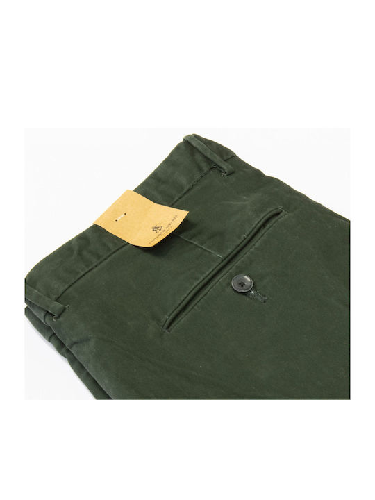 Explorer Men's Trousers Chino in Slim Fit Green