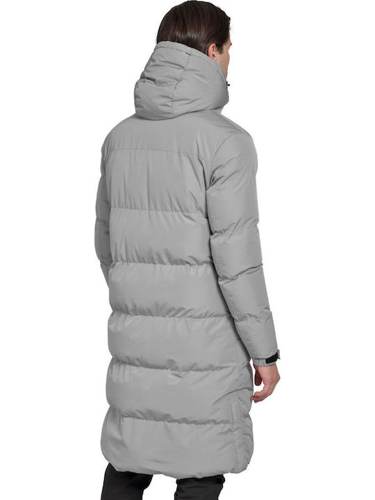 Χειμωνιάτικο Μπουφάν Puffer Γκρι