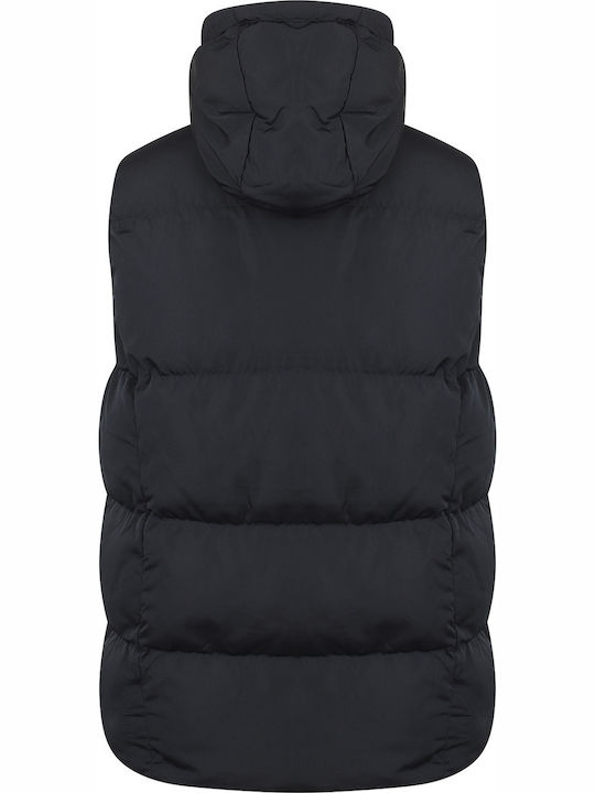 Dissident Men's Sleeveless Puffer Jacket Navy Blue