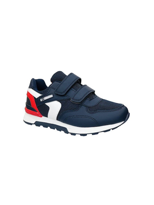 Bacio & Bacio Kinder-Sneaker mit Klettverschluss Marineblau