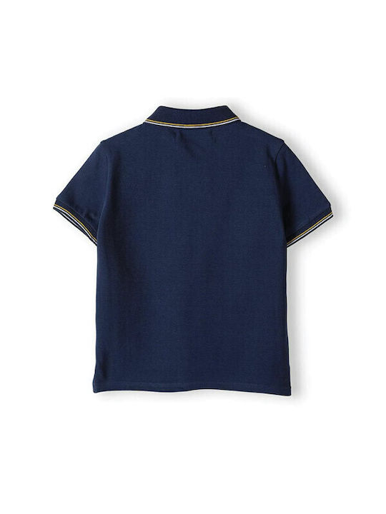 Minoti Kids Blouse Short Sleeve Blue