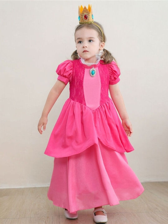 Αποκριάτικη Παιδική Στολή Princess Peach