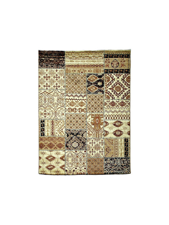 Eurofil 038 Rug Rectangular Heatset Antique Cream-Berber