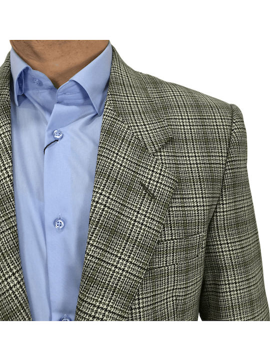 Men's Winter Suit Jacket Khaki