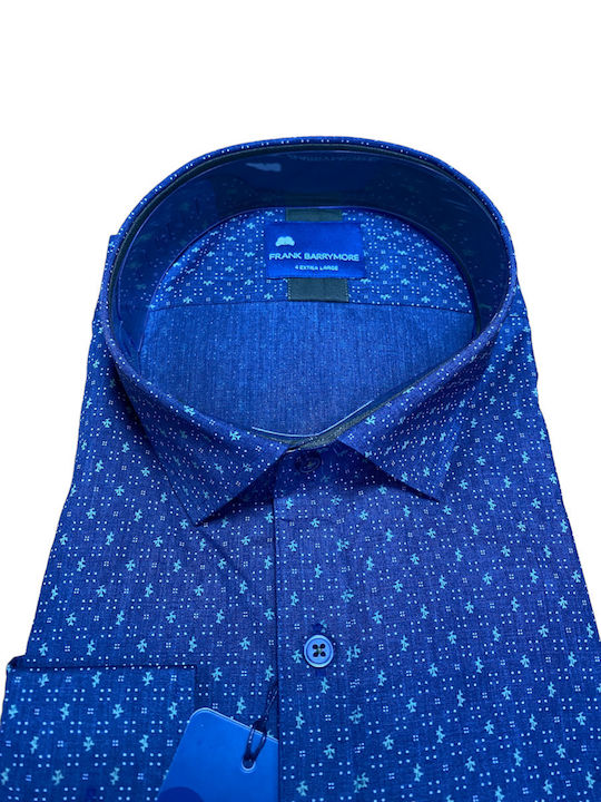 Langärmlig Hemd Blau